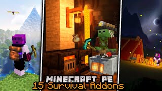 TOP 50 ADDONS DE 2023 PARA MINECRAFT PE BEDROCK [upl. by Netti33]