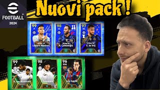 eFOOTBALL 2024 NUOVI PACK DI INTER E LIGA SPAGNOLA EASY SKIP [upl. by Billat]