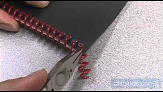 How To Properly Crimp Coil Bound Books [upl. by Shriner]