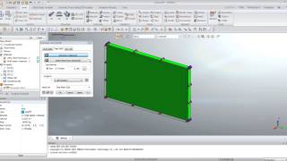 Nonlinear Explicit Blast Loading on wall Tutorial midas NFXwmv [upl. by Leamse]