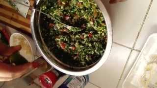 Aneesas Tabola Parsley Salad  Malayalam Recipe [upl. by Atinas]