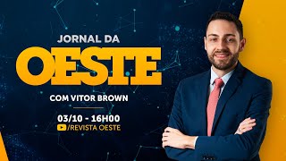 JORNAL DA OESTE com VITOR BROWN  03102024 [upl. by Siobhan]