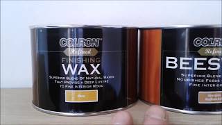 Waxing Wood Hints And Tips [upl. by Cirdes103]