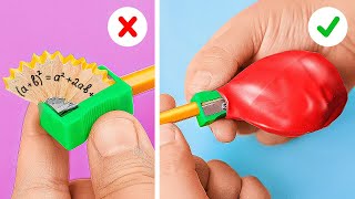 New School Hacks and Gadgets 😜🎓 Surprise Your Mates With These DIYs [upl. by Rodnas]