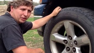 How to check Ball Joints Tie Rods and Wheel Bearings [upl. by Gareth]