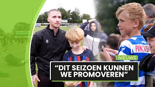 Optimisme bij eerste training De Graafschap promotie blijft de droom [upl. by Nolubez]