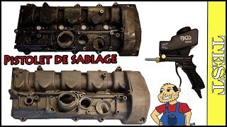 Pistolet de sablage avec abrasif de sablage 2030 le test  👍 [upl. by Maris182]