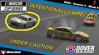 NASCAR Cup Series  Dover Motor Speedway  iRacing eNASCAR [upl. by Sonitnatsok]