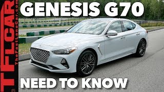 2019 Genesis G70 Here is What You Need to Know [upl. by Linnette]