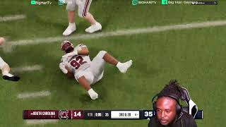 Unreal Finish NCAA 25 AUBURN vs SOUTH CAROLINA– Insane League Game [upl. by Berkow725]