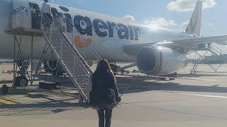 Tigerair flight review Melbourne to Brisbane on an A320 [upl. by Donni68]