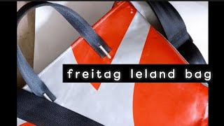 Freitag leland bag 나의 애장템 가방 프라이탁 리랜드 [upl. by Leinoto]