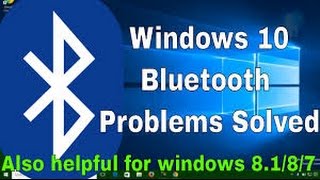 Bluetooth Not show in Windows 1078 Solve Problem With in 2 Steps [upl. by Annahpos45]