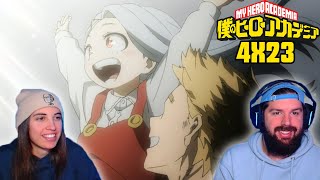 ¡ERI SE LIBERA DE OVERHAUL  REACCIÓN 4X23 BOKU NO HERO ACADEMIA MY HERO ACADEMIA [upl. by Eniamirt]