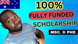 Ongoing 100 FullyFunded Scholarship in Australia Professional Advice on How I Got Mine [upl. by Anauqahs]