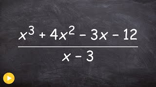 Dividing polynomials using long division [upl. by Anielram948]