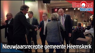 Nieuwjaarsreceptie gemeente Heemskerk [upl. by Ynehteb]