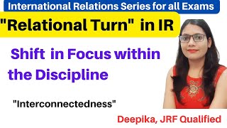 The Relational Turn in International Relations  Theories of International Relation [upl. by Mingche335]