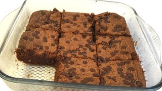 RECETTE DE BROWNIE AU CHOCOLAT FACILE [upl. by Zilada]