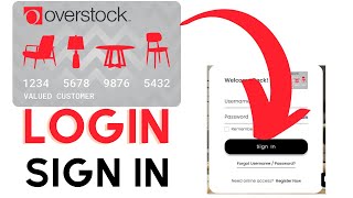 How to Login Overstock Credit Card Overstock Store Credit Card Login for Payment amp Customer Service [upl. by Nytsirc]