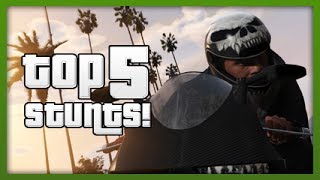 GTA 5 Top 5 Stunts  Episode 3 [upl. by Yert]