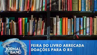 Feira do livro a céu aberto atrai leitores em SP  Jornal da Band [upl. by Wait]