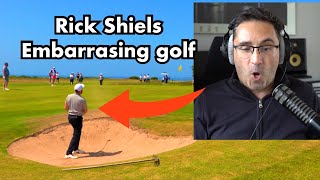 Rick Shiels A reaction to The Open Qualifier shambles [upl. by Kcirederf630]