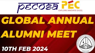 PECOSA Global Annual Alumni Meet 2024  10th Feb 2024  9 AM Live [upl. by Anatole]