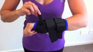 DeRoyal Premium Wrist SplintBrace [upl. by Enelram]