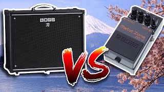 BOSS Katana vs BOSS Metal Zone MT2 Pedal  BOSS vs BOSS Episode 5 [upl. by Yrekcaz]