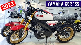 2024 Yamaha XSR 155 Sport Retro Full Detailed Review  Royal Enfield Hunter Competition  XSR 155 GP [upl. by Tony]