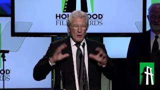 Richard Gere at the Hollywood Film Awards [upl. by Hackney]