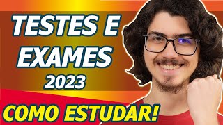 Como Estudar para os TESTES E EXAMES NACIONAIS 2023 Matemática A B 9º ano MACS e TUDO MAIS [upl. by Yann]