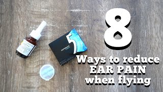 Reduce EAR PAIN with EarPlanes Ear Plugs [upl. by Fiester211]