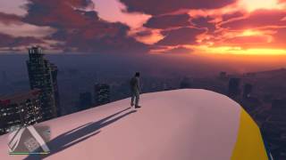 Grand Theft Auto V  Blowing up the Blimp [upl. by Aliet]