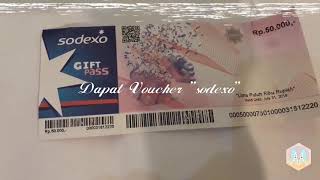 Voucher quotsodexoquot GIFT PASS [upl. by Artenehs540]