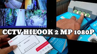 CCTV HILOOK 2MP 1080P TURBO HD DVR  HILOOK RASA HIKVISION [upl. by Inavoy]