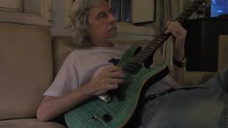 Acute Pain  Anger Outburst   On PRS SE Pauls Guitar Aqua March 2024 [upl. by Hetty]