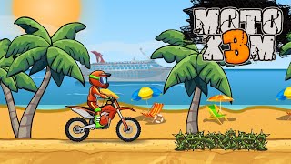 Moto X3M Bike Race Game  Gameplay Trailer Video [upl. by Llechtim]