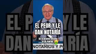 CASO NOTARÍAS… 8 de 30 PUNTOS OBTUVO NOTARIO DE RENCA … superó a 70 Postulantes 🤔 [upl. by Courcy]