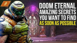 Doom Eternal Tips And Tricks  Amazing Secrets You Want To Find Early Doom Eternal Secrets [upl. by Einram]