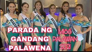 MISS PALAWAN 2021 CANDIDATESMYPALAWAN [upl. by Milman]