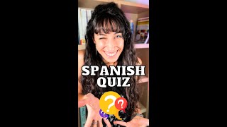 Spanish quiz beginner level ✨ [upl. by Tanya305]