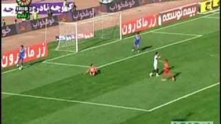 Esteghlal vs Perspolis 11 IPL week 9  2Oct2009 [upl. by Aihsenat]