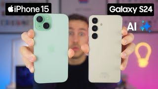 iPhone 15 vs Samsung S24 La batalla DEFINITIVA 🆚 ¿Cuál es mejor [upl. by Reivax]