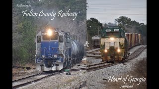 Railfanning the Heart of Georgia amp Fulton County Railroads Atlanta and Cordele Ga [upl. by Woolley766]