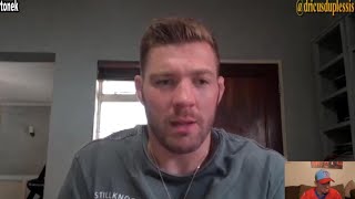 Dricus Du Plessis talks Israel Adesanya fight relationship with fear legacy amp more [upl. by Aviv475]