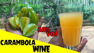 Home made  Carambola Wine in village style [upl. by Olegnaid143]