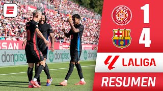 BARCELONA tomó revancha y le metió una grosera goleada por 41 al GIRONA Doblete de YAMAL  La Liga [upl. by Frendel91]