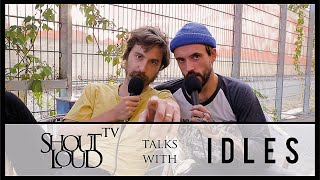 Idles Interview About their new record quotJoy As An Act Of Resistancequot provocation and more [upl. by Eentruok]